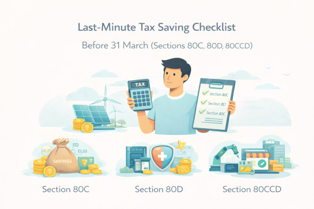 Last‑Minute Tax Saving Checklist Before 31 March