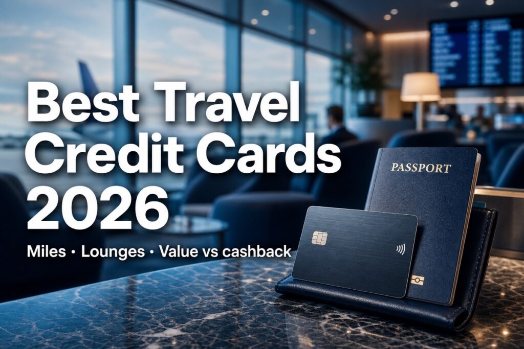 Best Travel Credit Cards 2026: Miles, Lounges, Cashback
