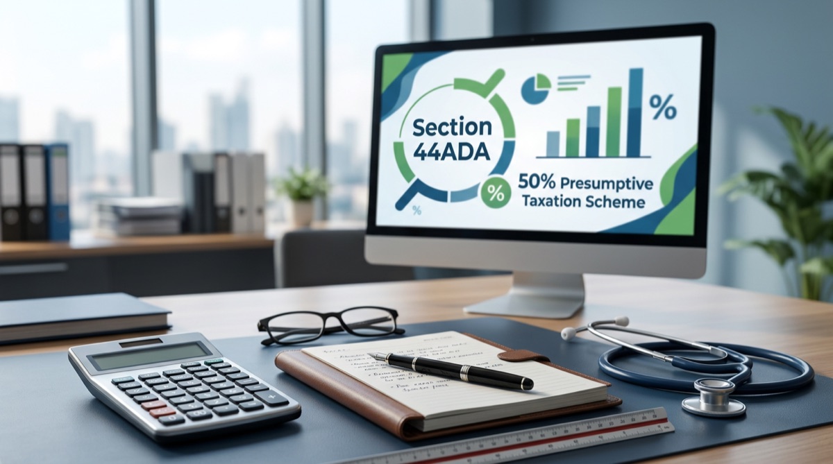 Section 44ADA: When 50% Presumptive Profit Applies (and When It Does Not)