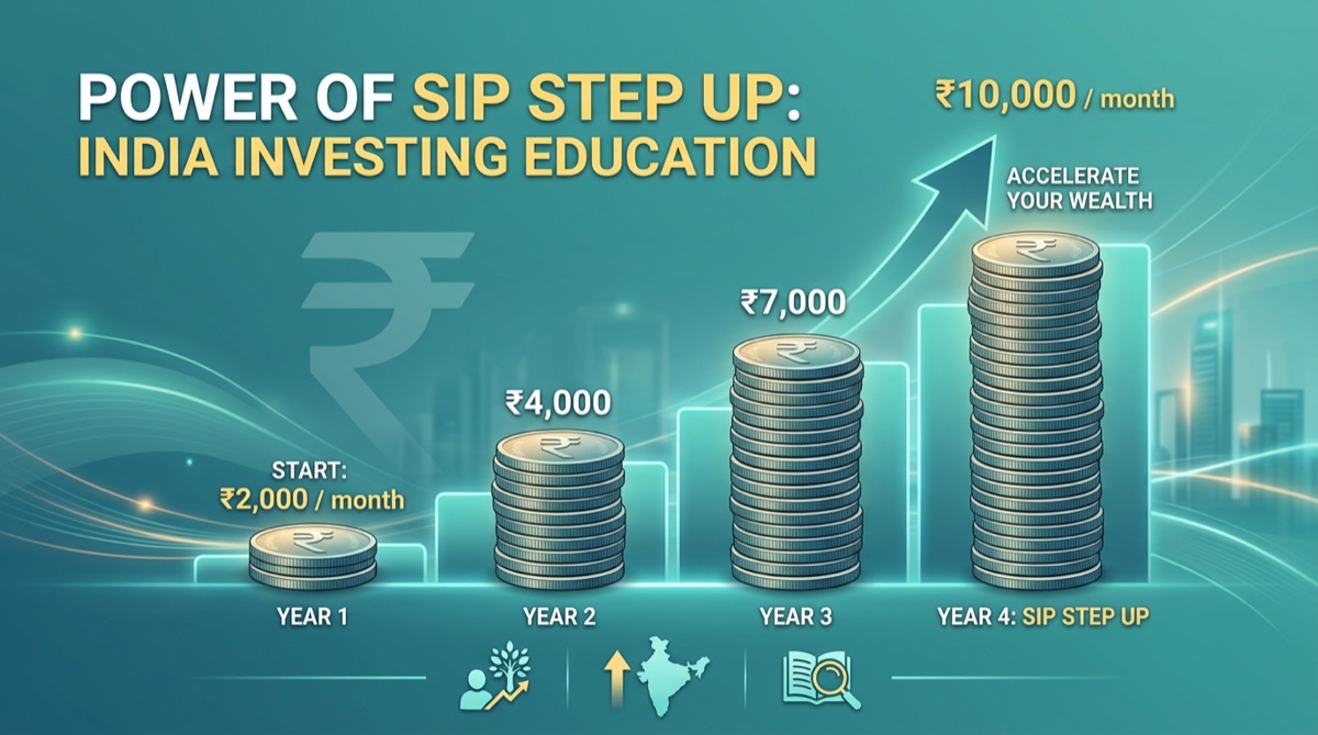 Step-Up SIP from ₹2,000: How Corpus Math Works (Assumptions Up Front)