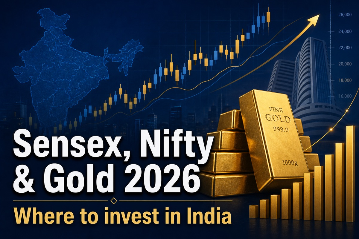 Sensex, Nifty & Gold in 2026: Where Should Indian Investors Put Their Money?